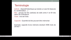 3 mémoires