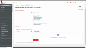 Tutoriel - Import massif de questions sur Moodle