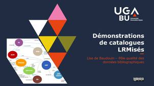 Démonstration de catalogues LRMisés - Pôle qualité des données