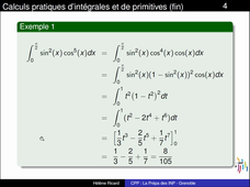 Seq6 : Calcul Pratique (fin)