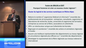 Présentation de la fusion des clusters Grilog et Edit