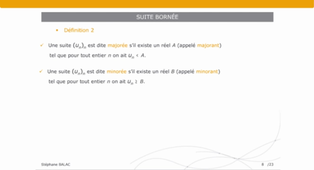 Mathématiques - les suites numériques – 8