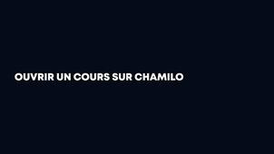 Webinaire : Je souhaite ouvrir un cours en ligne sur Chamilo