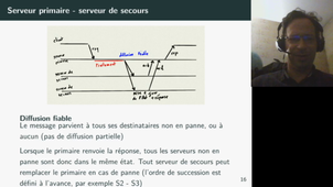 Tolérance aux pannes dans les systèmes distribués: serveur primaire - serveurs de secours