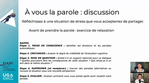 Pédagotalks : Pédagogie et émotions - Gestion du stress