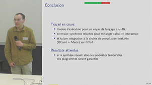 Mélange de calcul et d'interaction sur un FPGA