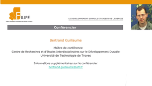 Développement durable et enjeux de l’énergie – Partie A – 1