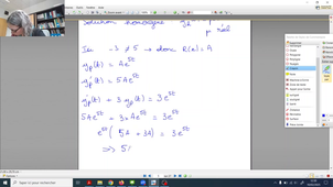 eq diff 1er ordre avec 2nd membre exp cas 1.mkv