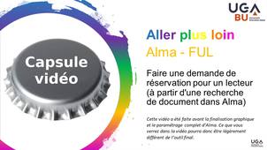 Trucs et astuces Alma/Primo - capsule vidéo n°12 - Les réservations dans Alma