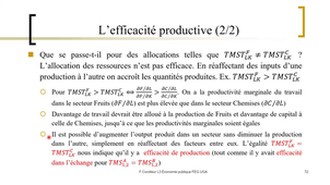 Corolleur 2022 Economie Publique_Lecture 2 EG en économie de production_B