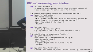 A Functional Semantics for the Hybrid Systems Simulation Engine