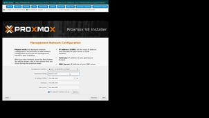 installation proxmox v2