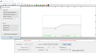 Modify the geometry on GEOSTAB