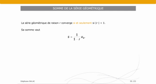 Mathématiques - les suites numériques – 20