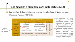 Corolleur F. 2021 Lecture 4 analyser des marchés oligopolistiques_L3 FEG UGA