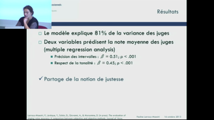 Perception de la justesse en voix chantée