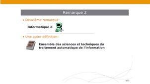 Informatique d’usage – 3