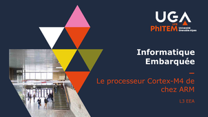 CM4 CortexM4 - L3 EEA - Informatique Embarquée