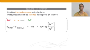 Bases de l’électrochimie – Partie A – 11