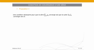 Mathématiques - les suites numériques – 21