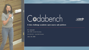 Codabench : Une plateforme web gratuite et open source pour les data challenges