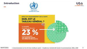 Vidéo de présentation des ETC : ETC Environnement et santé