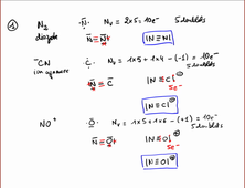 Correction commentée: structures de Lewis de molécules simples