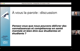 Pedagotalks : Pdagogie et santé mentale