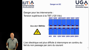 Matériel électrique en DC