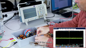 9 - LISN Voltage measurement -time domain-