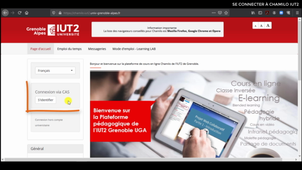 Tutoriel : Se connecter Chamilo IUT2