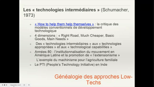 Les innovations Low Tech en circulation et en usage